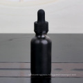 China manufacturer frosted essential oil glass dropper bottle 40ml